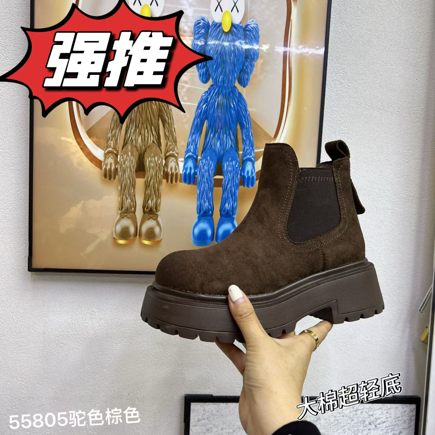 秋冬新款欧美时尚烟管靴