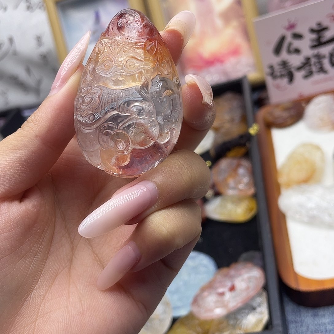 颈饰未镶嵌水晶天然