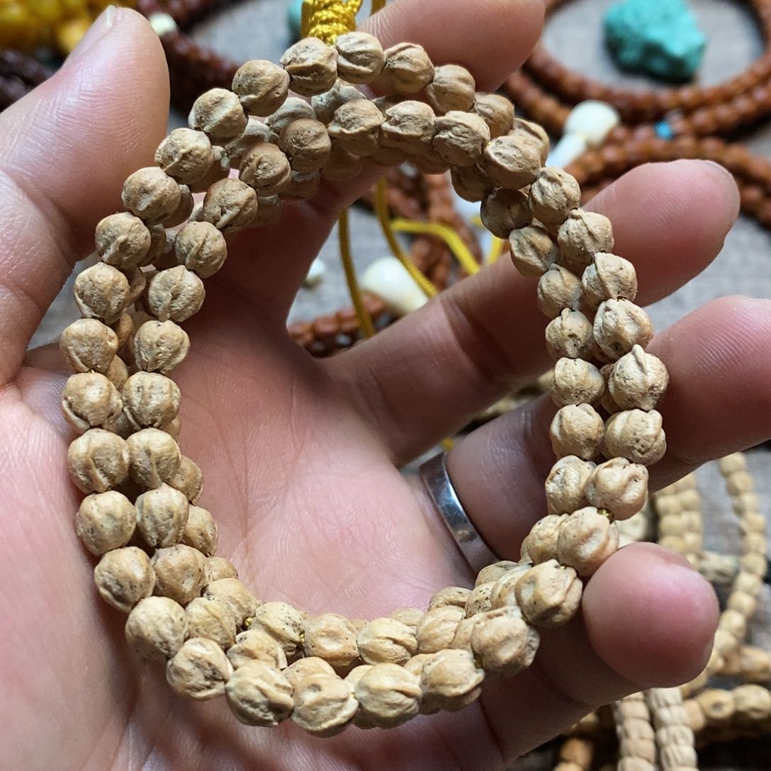 吊坠柏香籽/百香籽热振粉皮原桩莲花龙脊顺