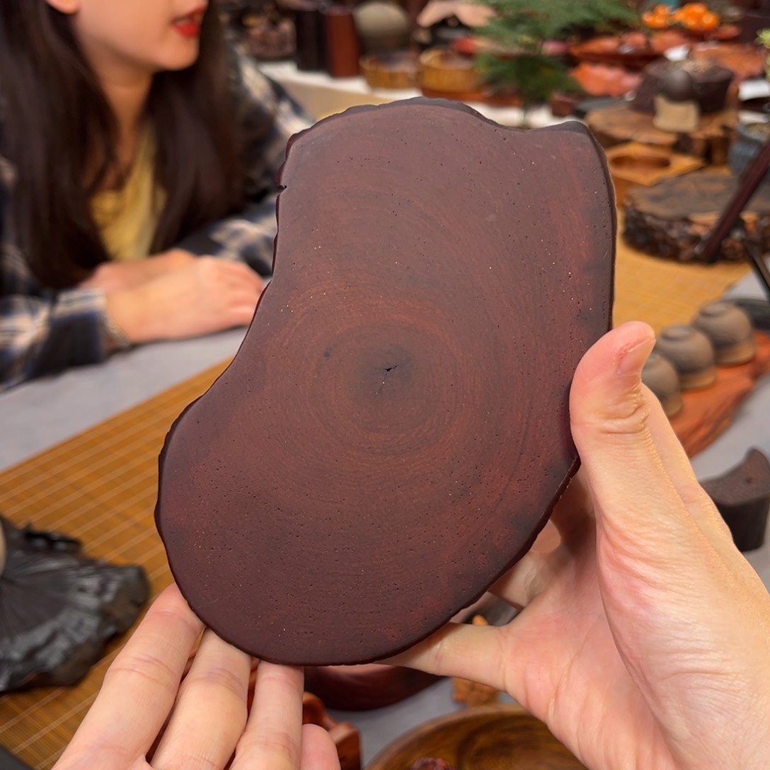 缅甸花梨随形底座