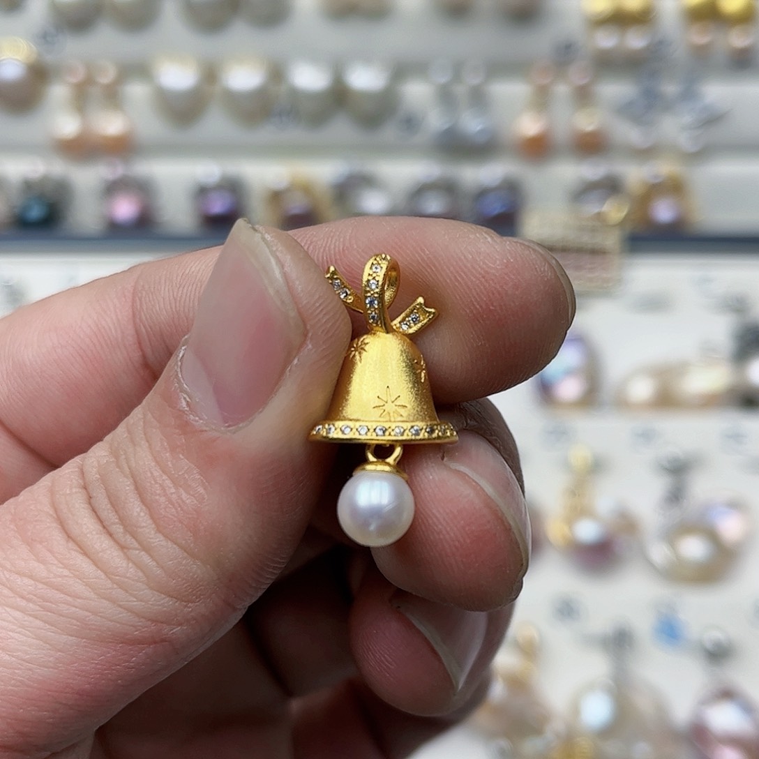 淡水珍珠吊坠(不含链)未镶嵌06