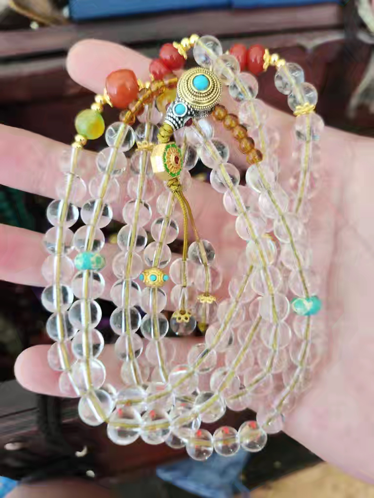 【闪购商品】白水晶108颗