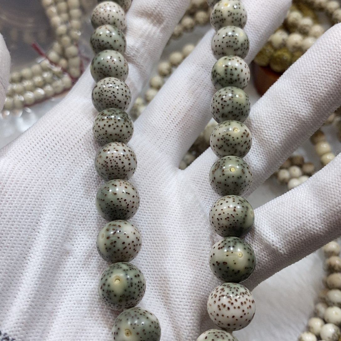 星月菩提手串青花瓷12圆