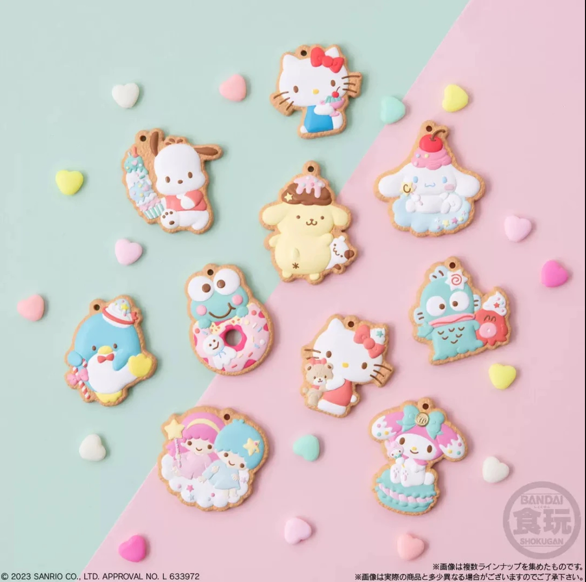 【拆盒】三丽鸥家族饼干系列挂件潮玩盲盒