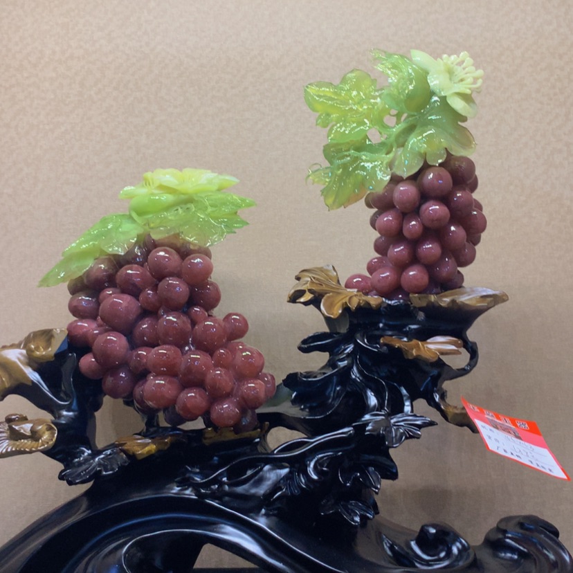 【闪购商品】蛇纹石玉摆件覆膜未镶嵌