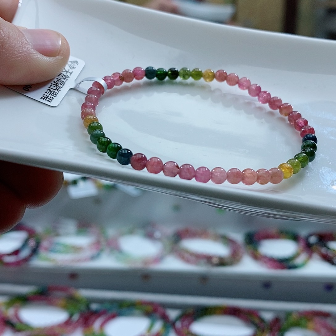 碧玺手链未镶嵌碧玺