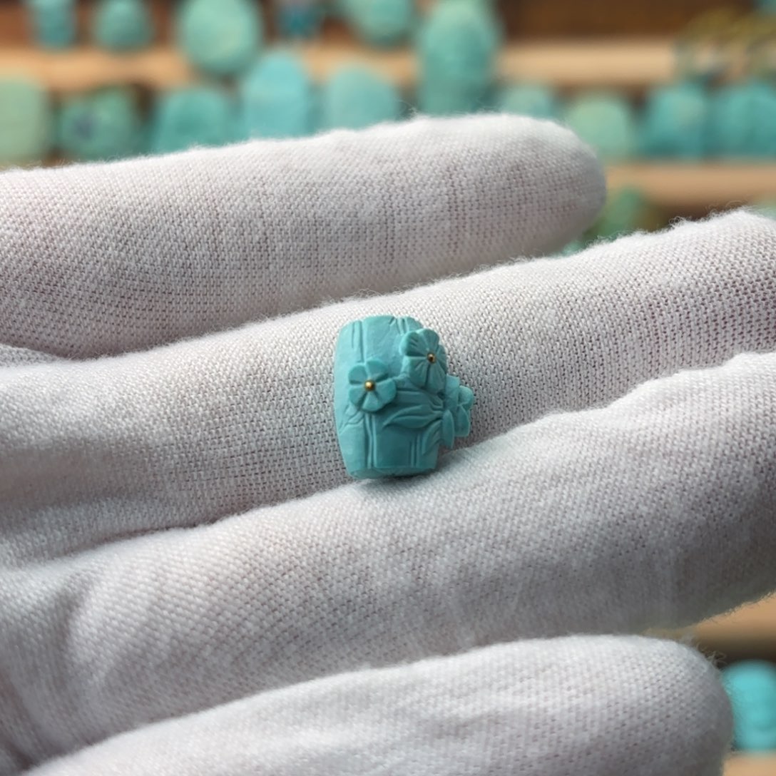 绿松石未镶嵌配饰