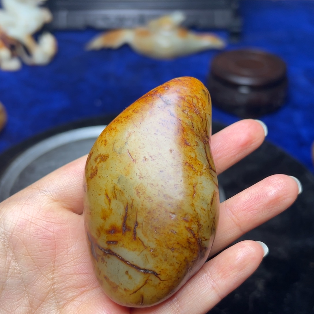 细***天和田玉未镶嵌挂件