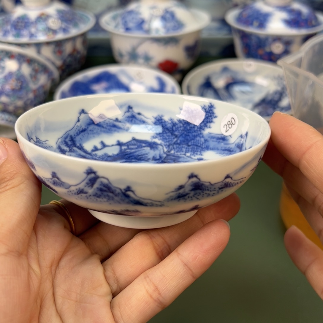 木木景德镇纯手绘茶具280