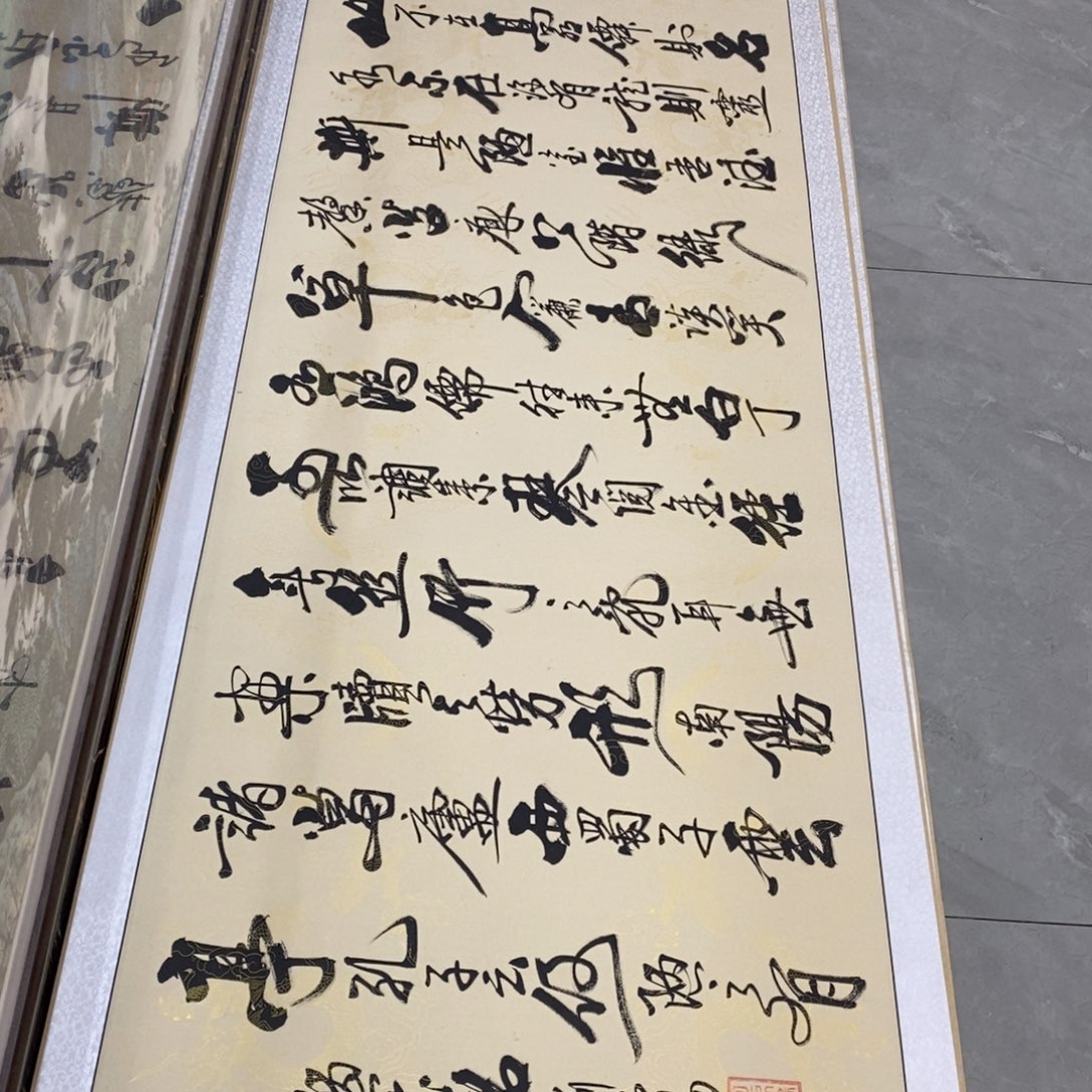 杜胜轩老师现场书写✍️