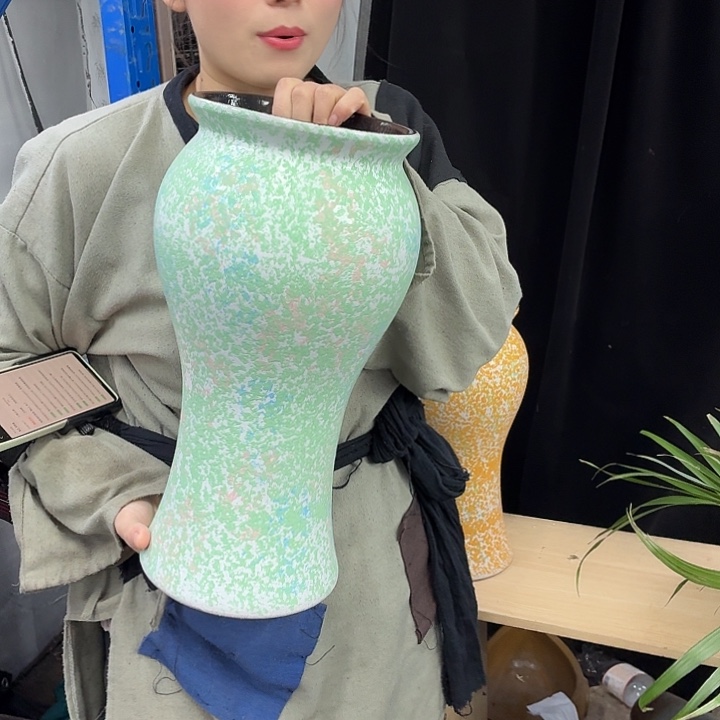 18×40 -粗陶花盆有孔-买买买