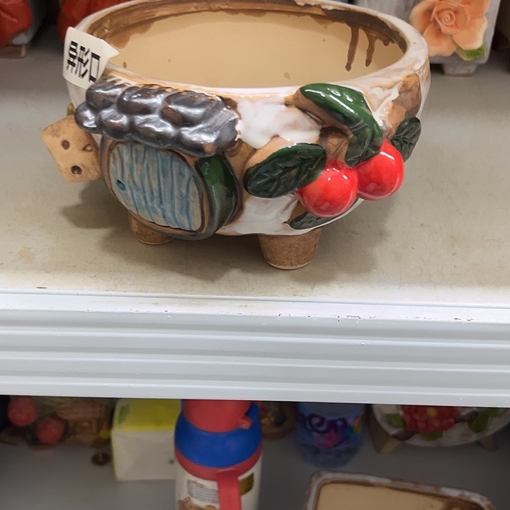 粗陶材质多肉花盆