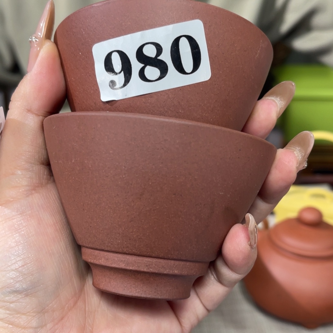 茶杯紫砂宜兴原矿紫砂精品手工