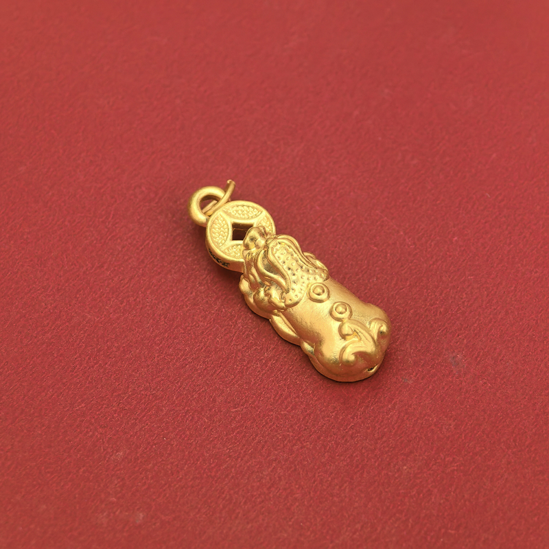 足金999金钱貔貅（大）（配件)-JFX1283D