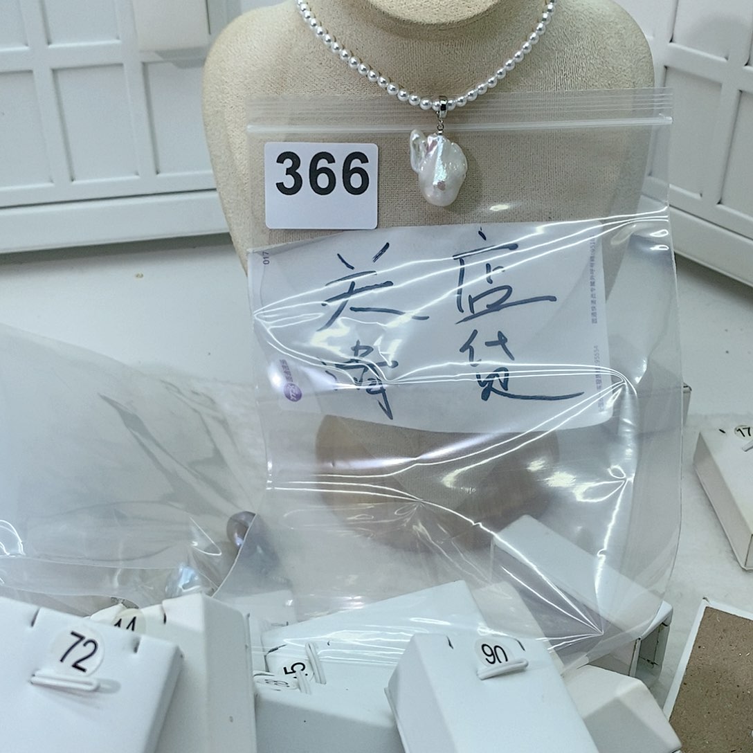 淡水珍珠颈饰合金