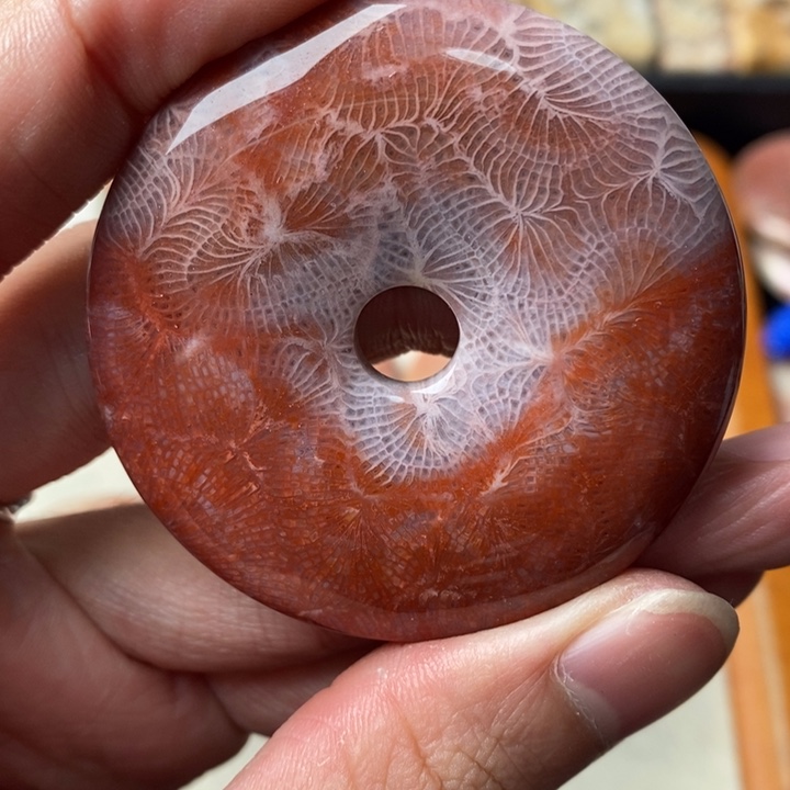 硅化玉颈饰未镶嵌猫****雷