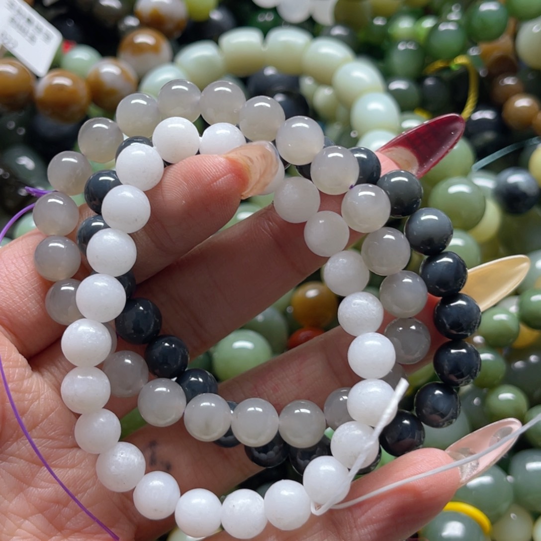 和田玉手链未镶嵌