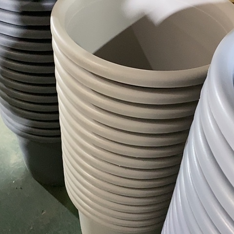 树脂四季9号2个无托灰白