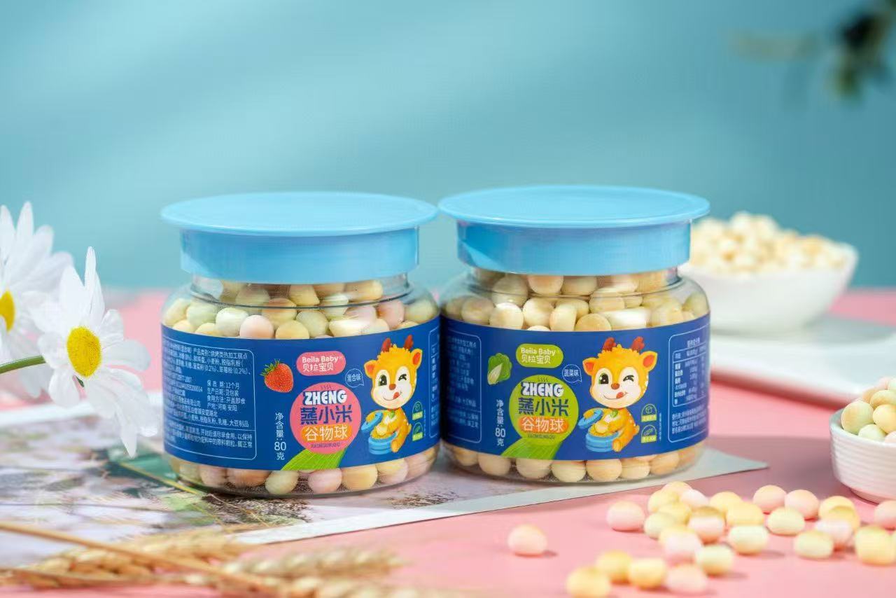 贝拉宝贝蒸小米谷物球