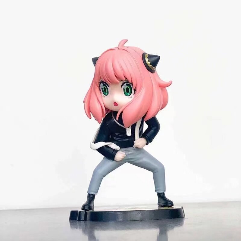 间谍过家家 MImo 鸡你太美 阿尼亚cos坤坤 动漫手办 桌面摆件模型