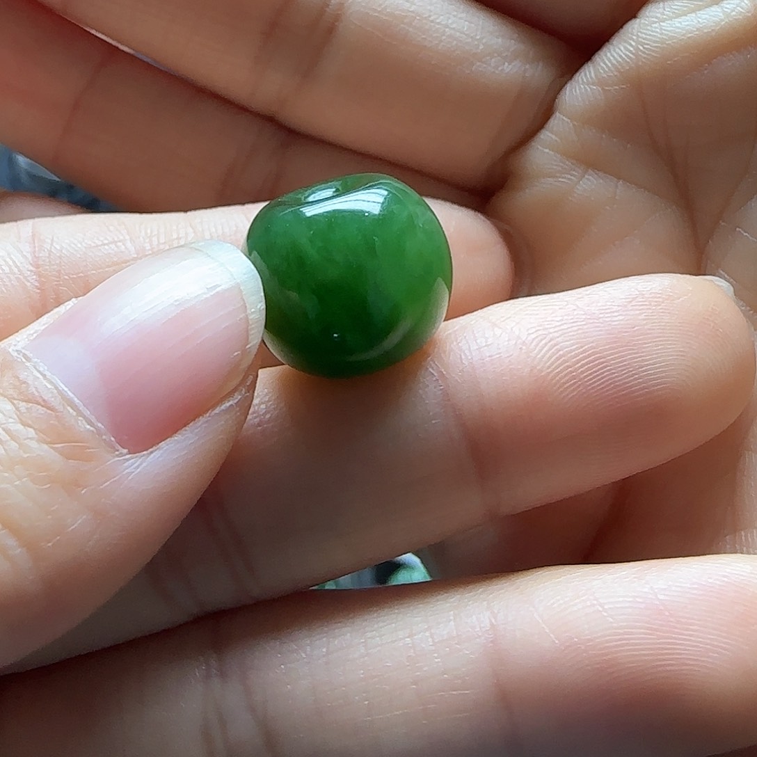 和田玉单珠未镶嵌