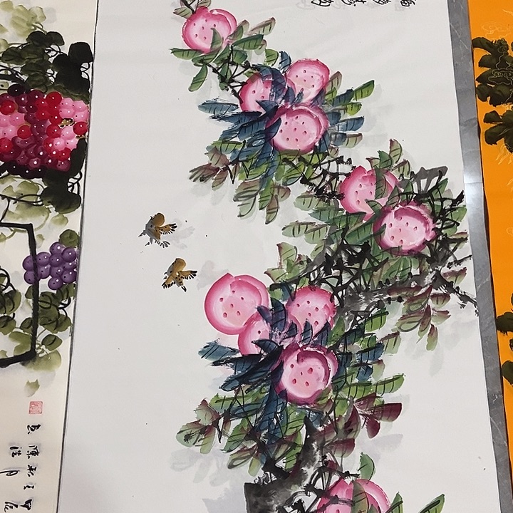 三个张画廊直播间！
