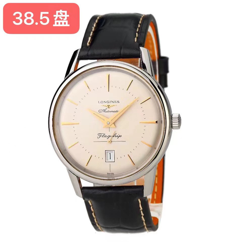 99新 Longines/浪琴 浪琴经典复刻系列/38.5表盘/男士/复古/简约