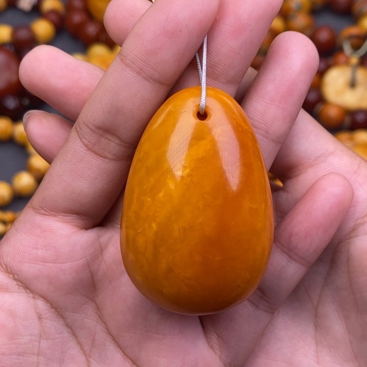 琥珀未镶嵌裸石蜜蜡L