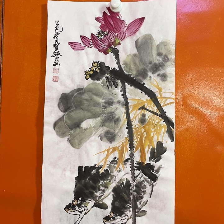 国画张圣敏先生纯手绘作品