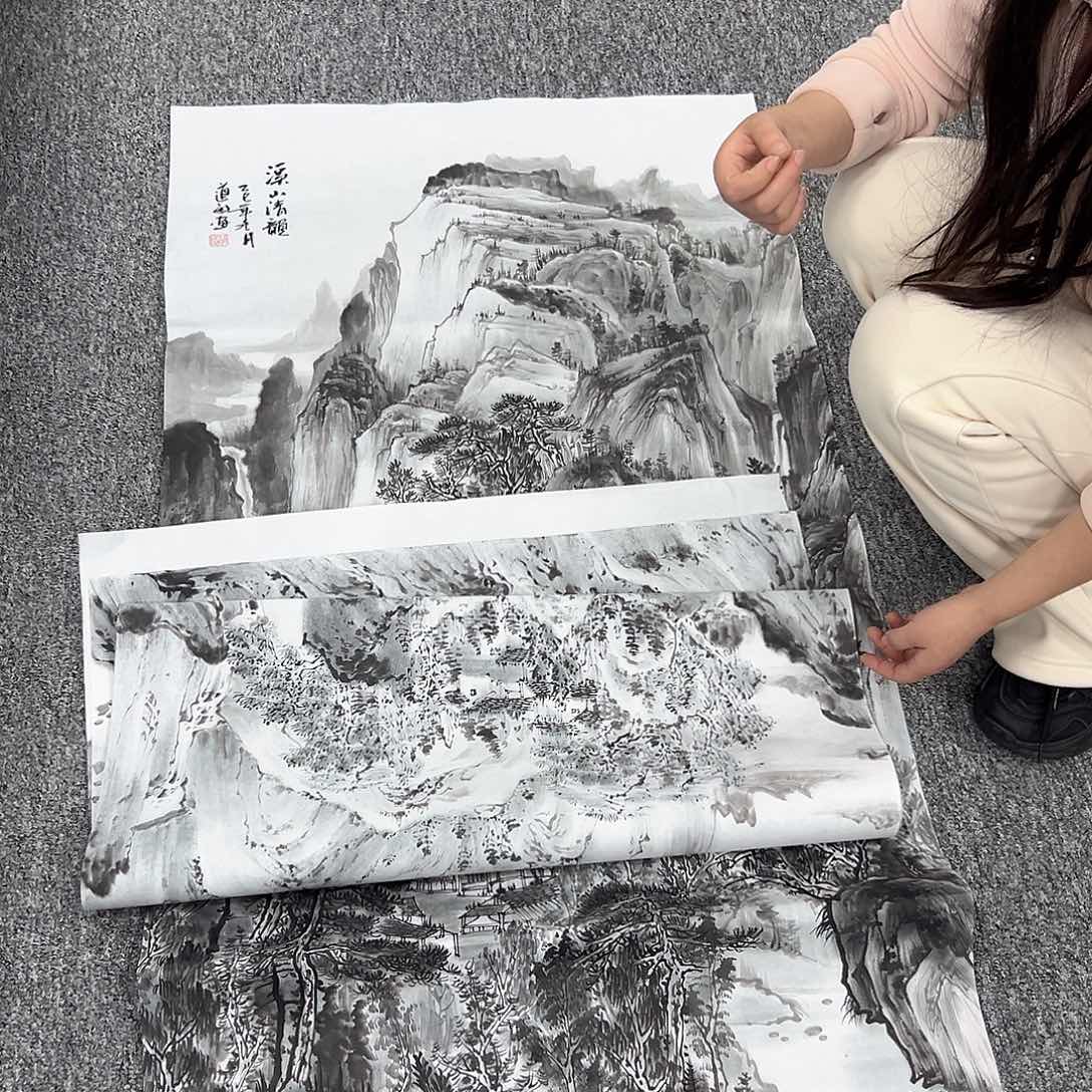 国画纯手绘字画作品欣赏