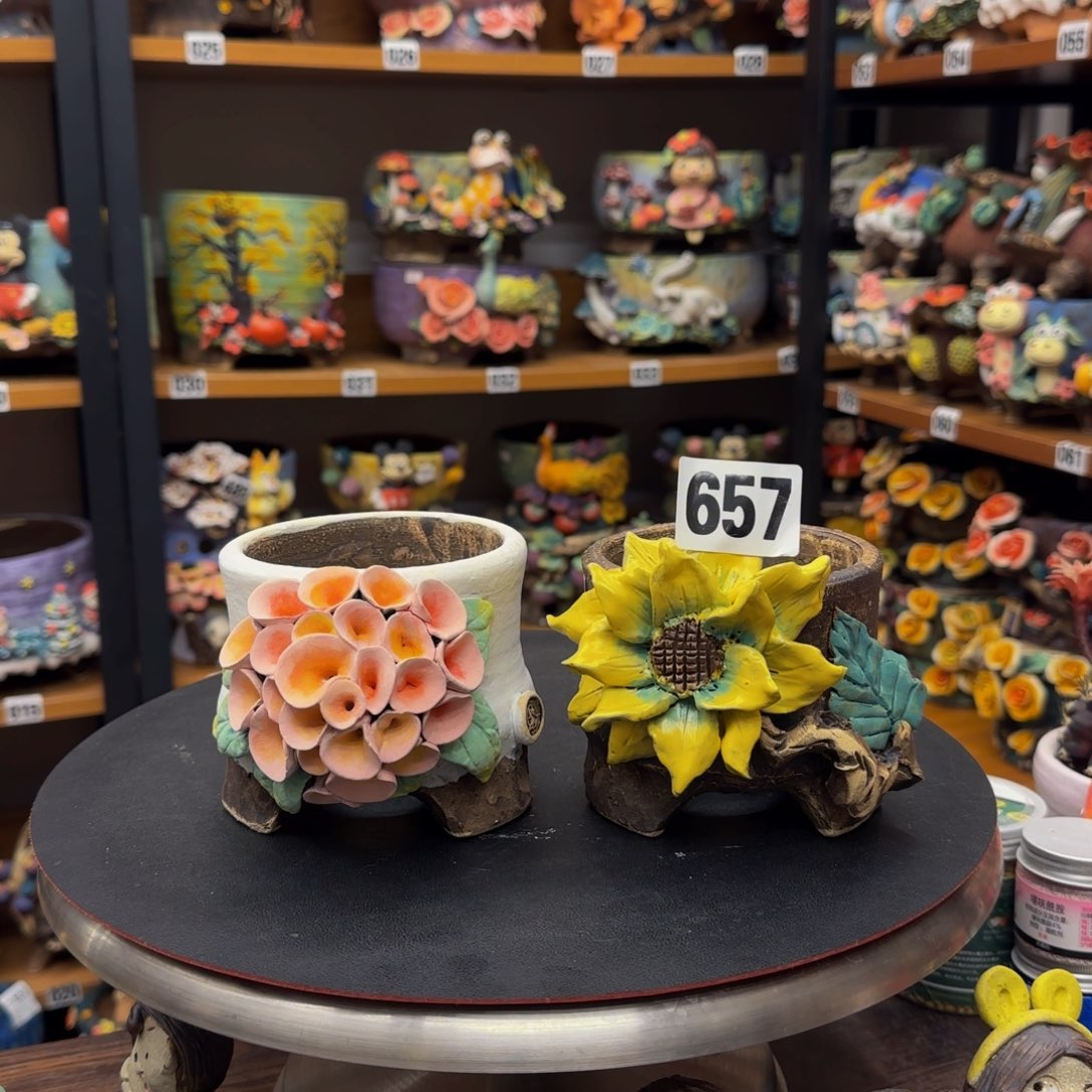 【闪购商品】粗陶手捏