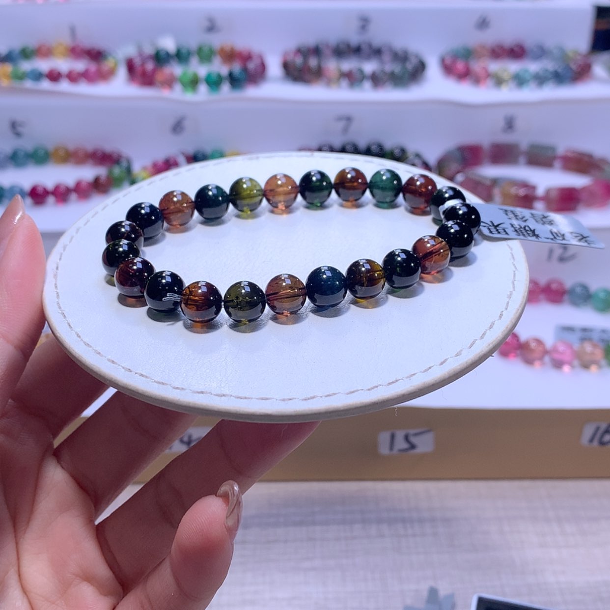 【闪购商品】碧玺手链未镶嵌碧玺