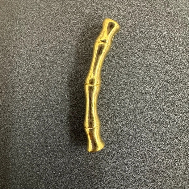 【莹莹专享】足金 竹节弯管  GP 0.28 攒金有道 k