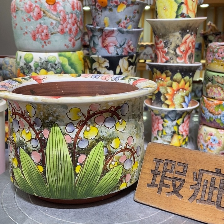 景德镇艺术手绘作品