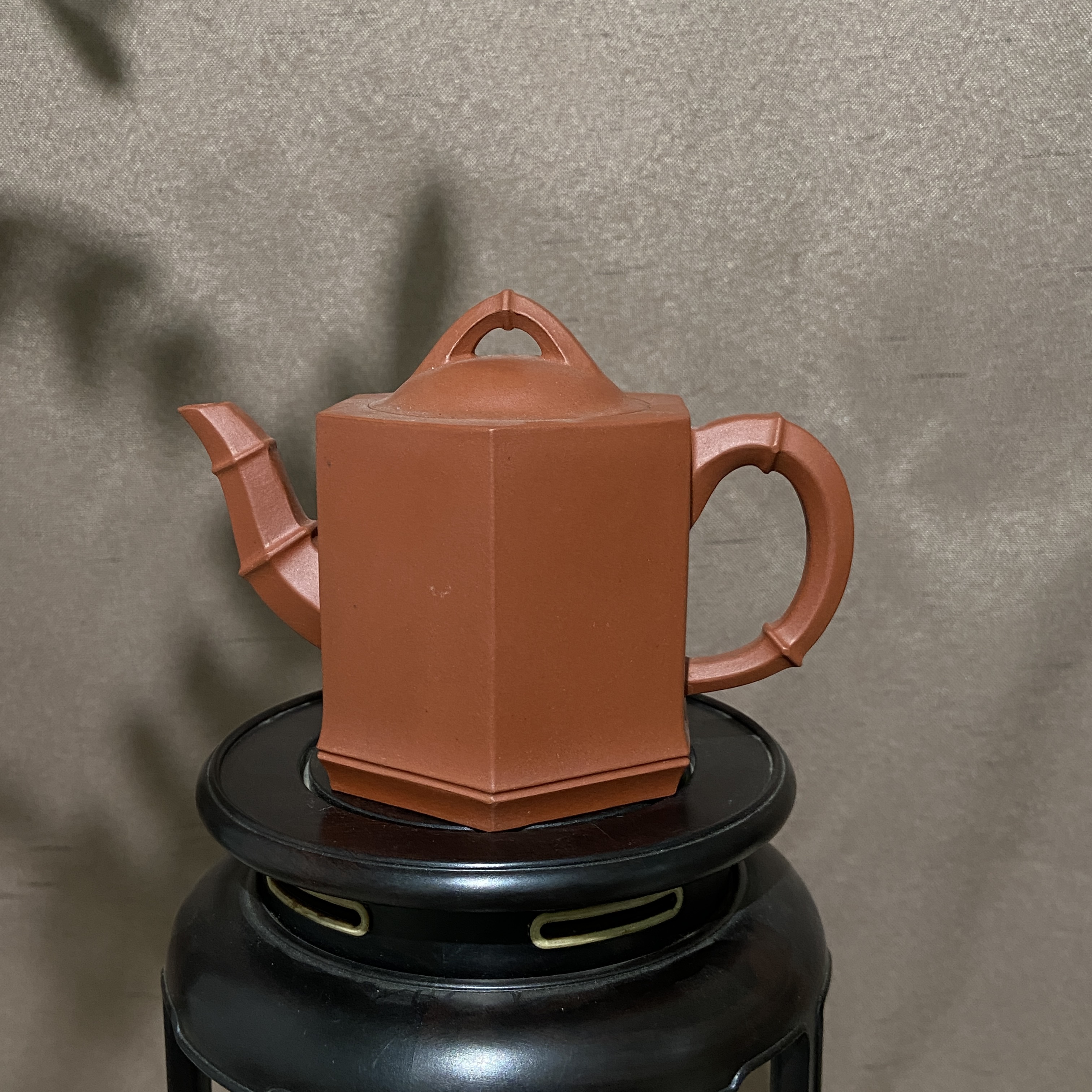 宜兴手工紫砂陶 茶壶GS3395-6