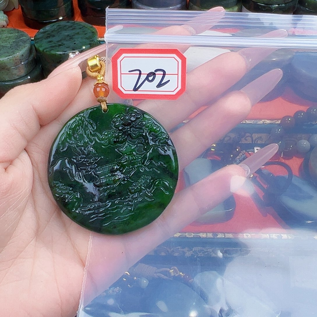 和田玉珠宝半成品未镶嵌