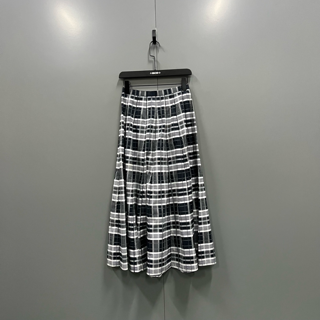 99新 DIOR/迪奥 zz7 格纹半身裙 36码/98新/204831