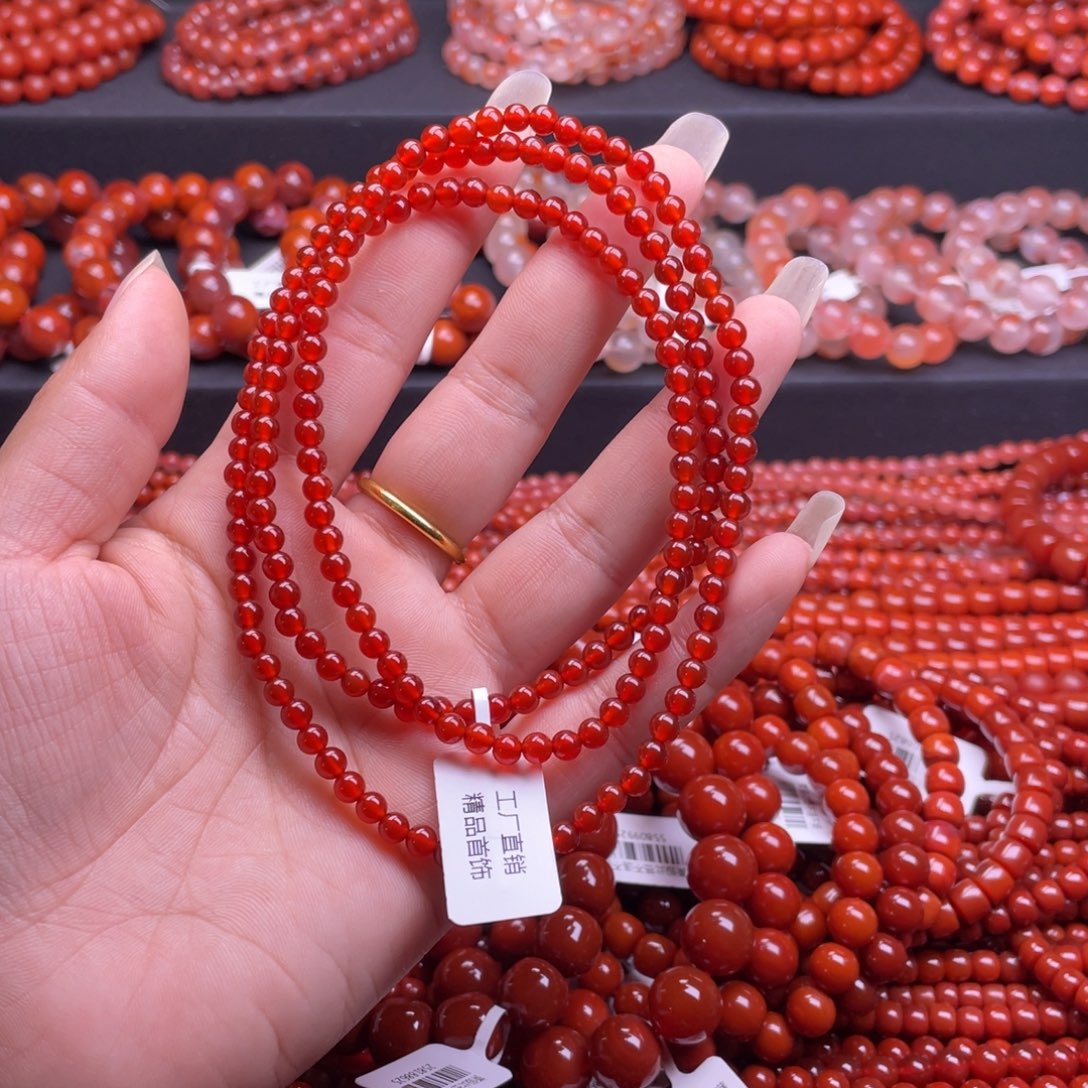 玛瑙/玉髓未镶嵌手链