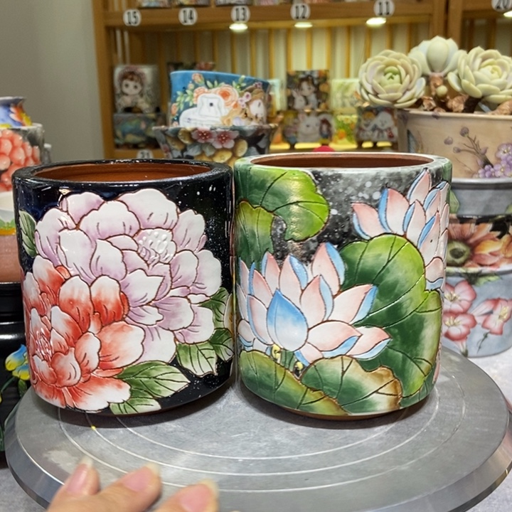 景德镇艺术手绘作品