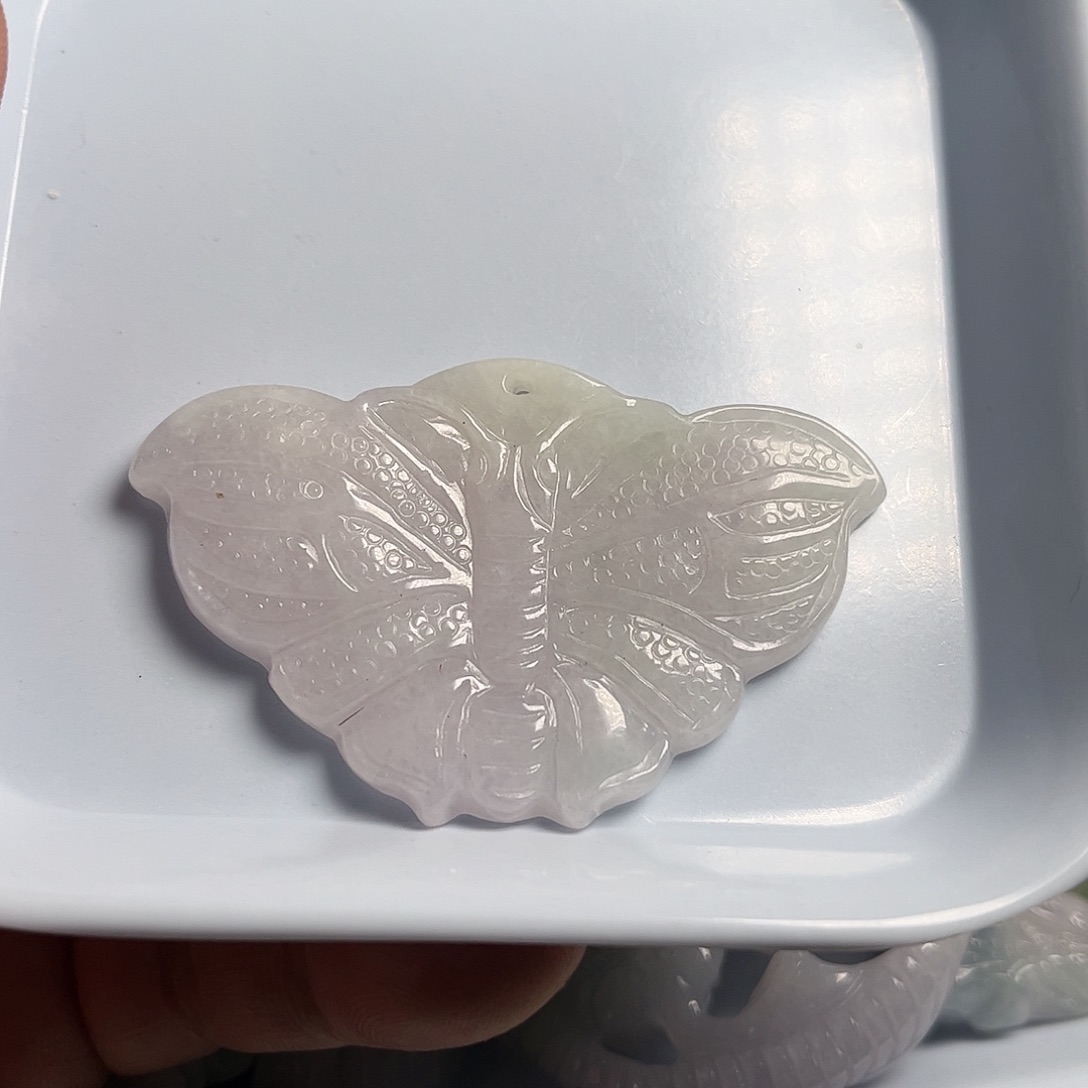 翡翠颈饰未镶嵌天然翡翠吊坠项链