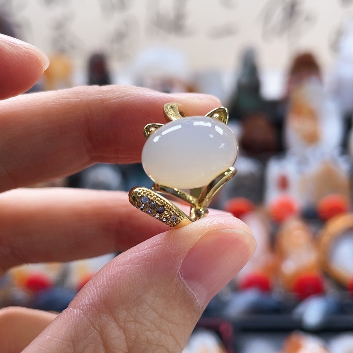 【闪购商品】玛瑙/玉髓珠宝半成品未镶嵌