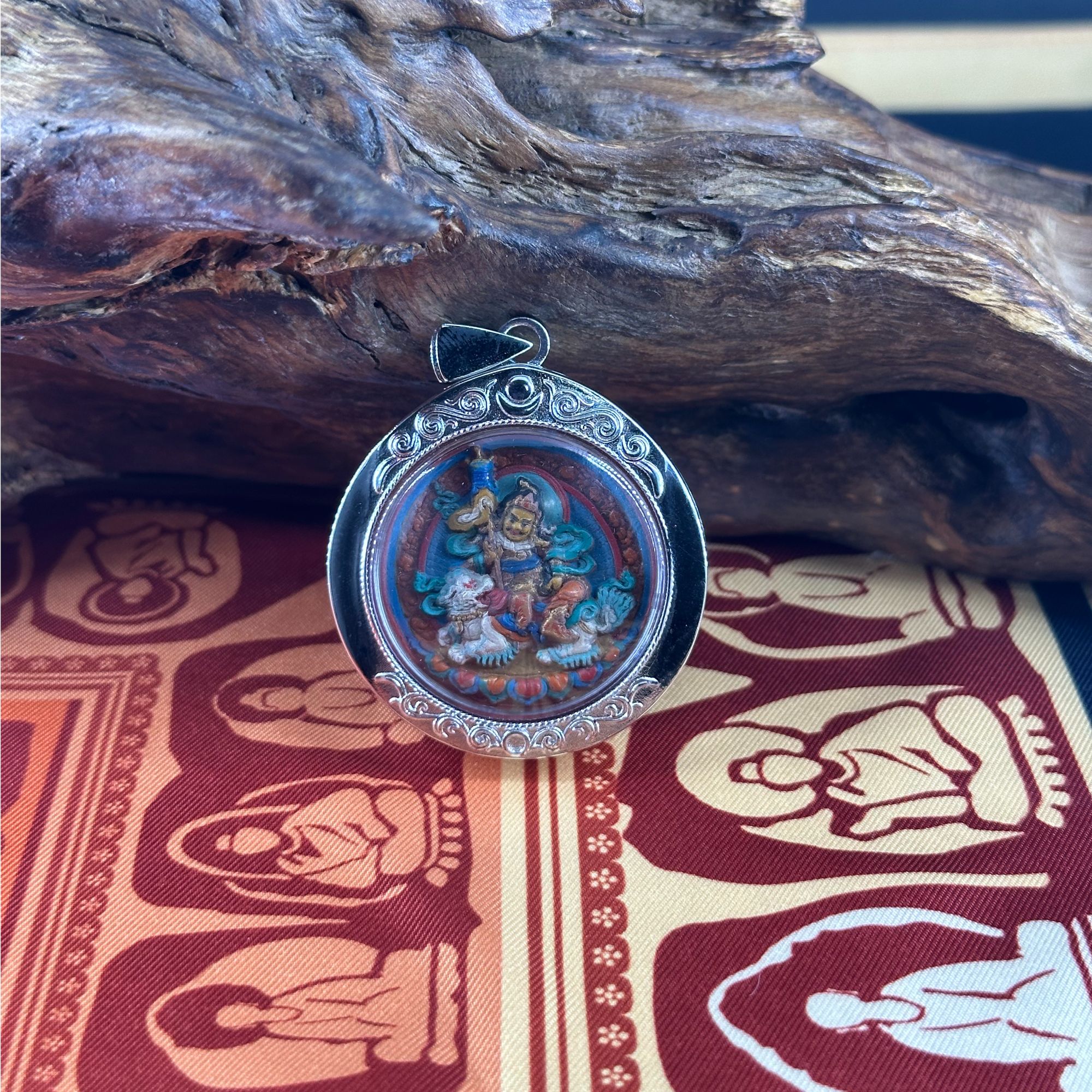 【财宝天】初代打板款立体唐卡擦擦吊坠拉萨直发