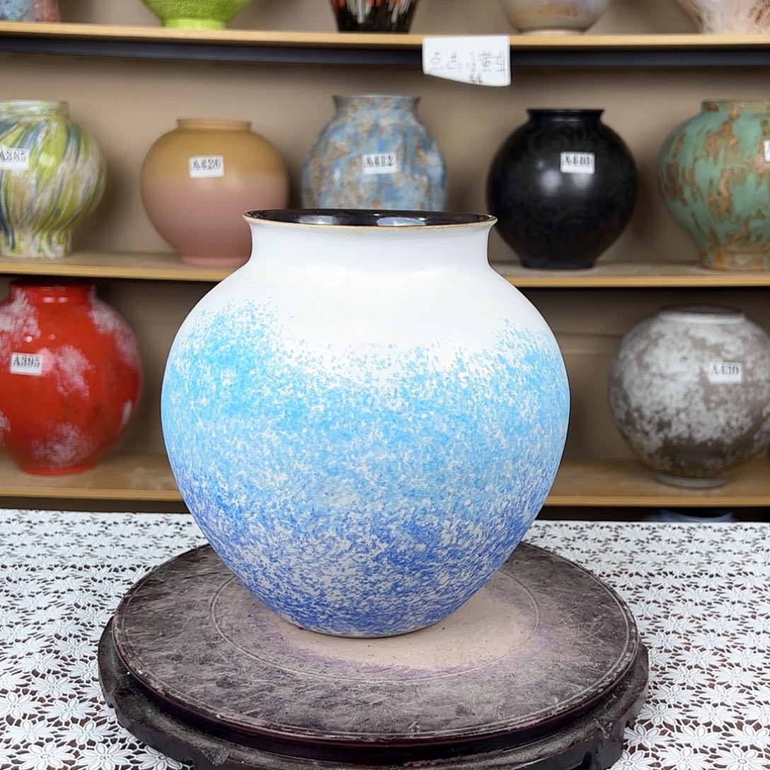 陶瓷078花瓶摆件创意的