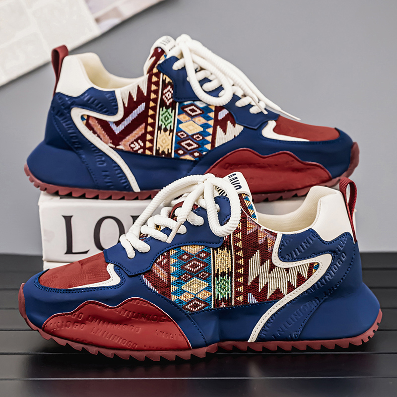 欧伦啄木鸟EUROTUCANO男鞋夏季厚底增高休闲鞋男士防滑耐磨老爹鞋