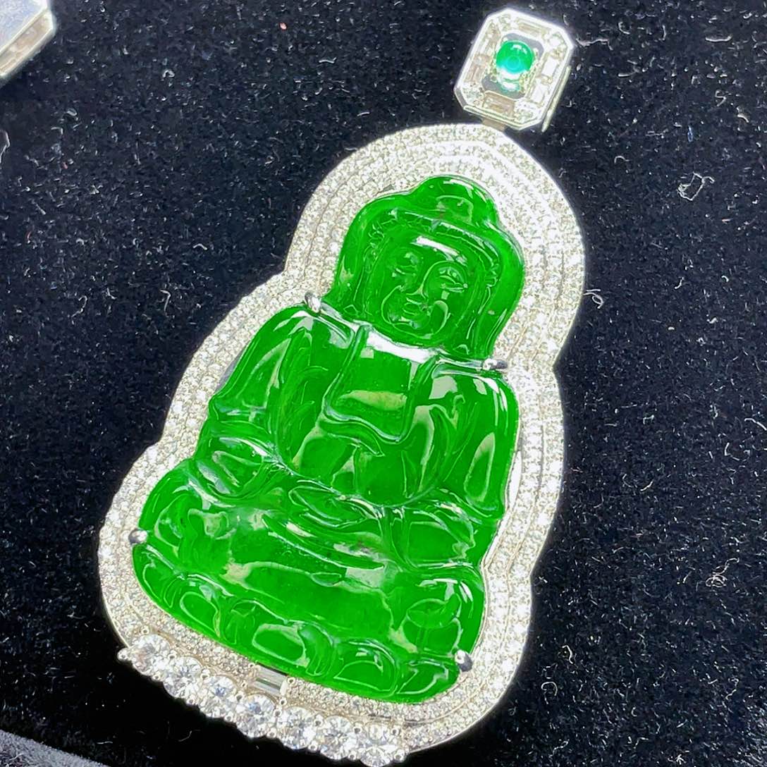 翡翠吊坠(不含链)未镶嵌