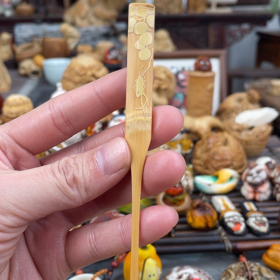 木方颜竹木艺术把件