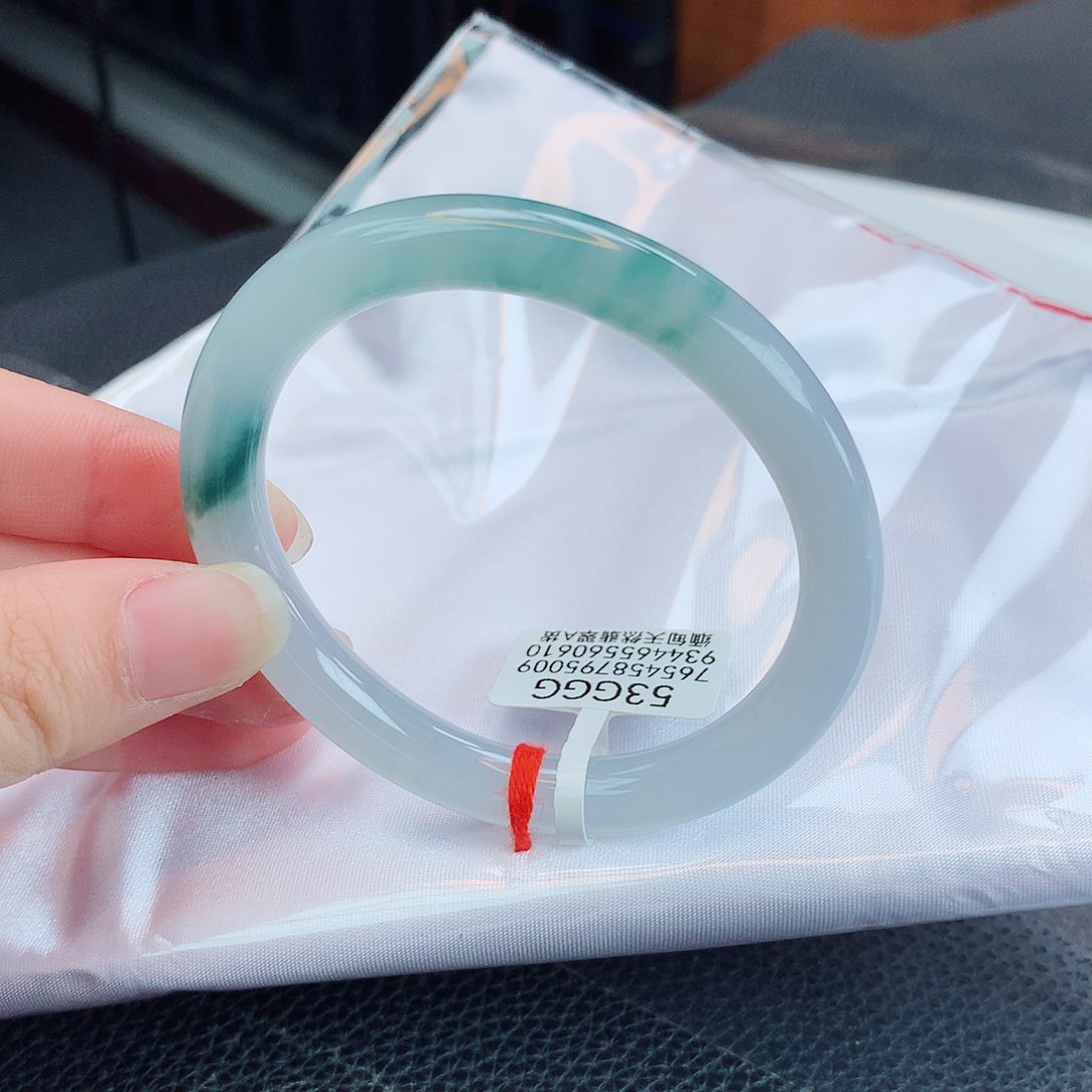 翡翠手镯未镶嵌缅甸天然翡翠a货