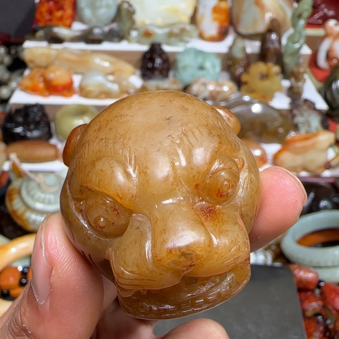 用***1和田玉未镶嵌挂件