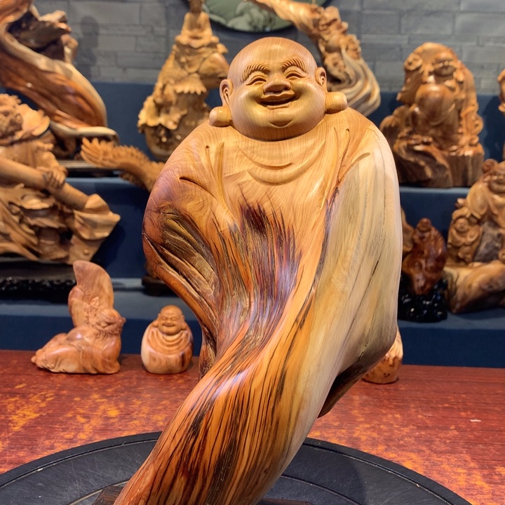 柏木（崖柏）根雕摆件