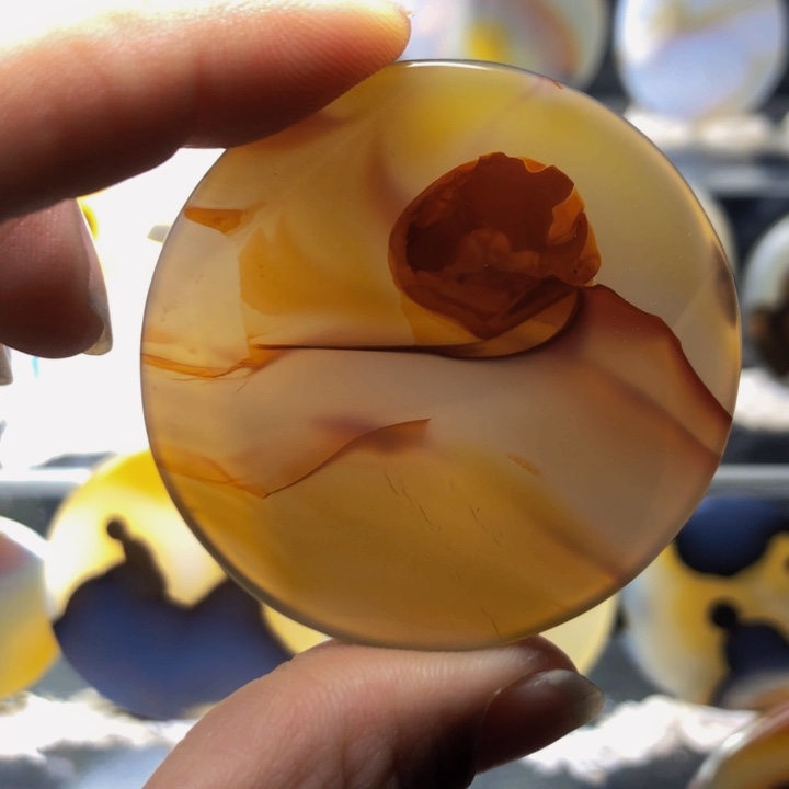 合金玛瑙/玉髓珠宝奇石83